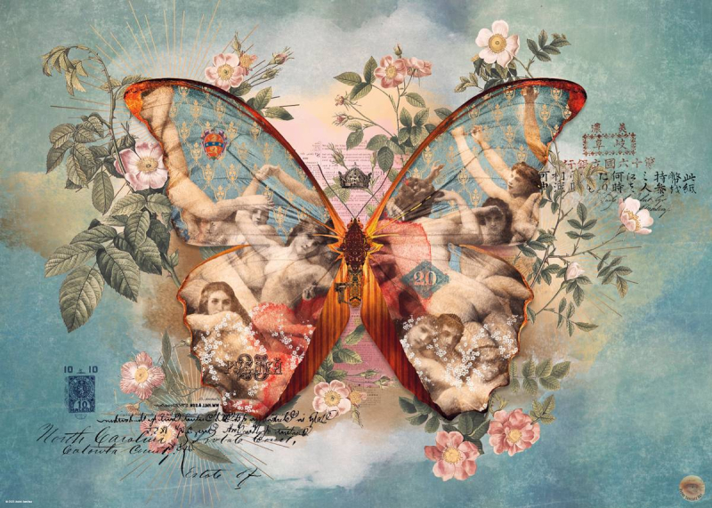 Παζλ Heye Metamorphosis Wings No1 1000τεμ.