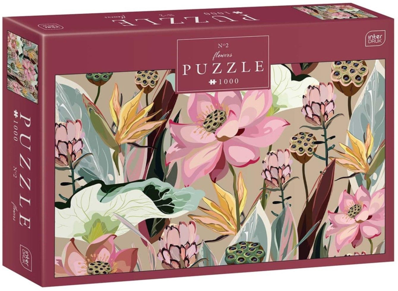 Παζλ Interdruk Flowers 2 1000 τεμ