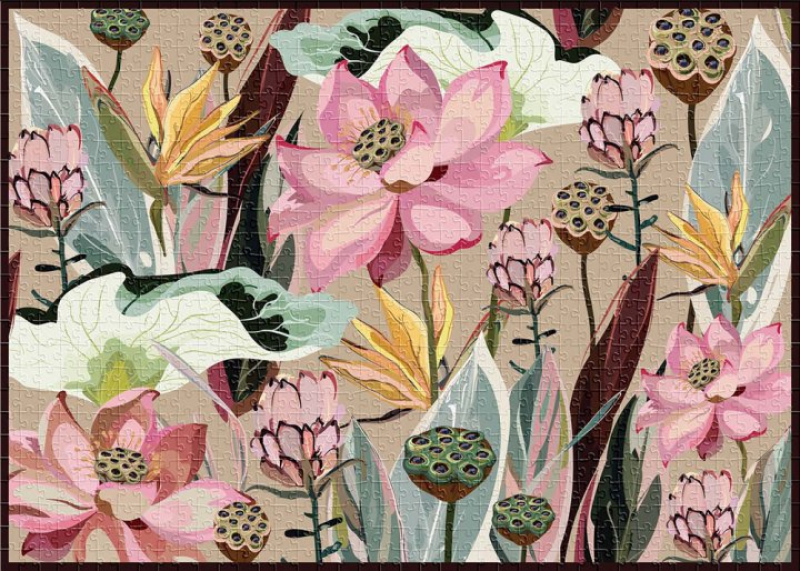 Παζλ Interdruk Flowers 2 1000 τεμ