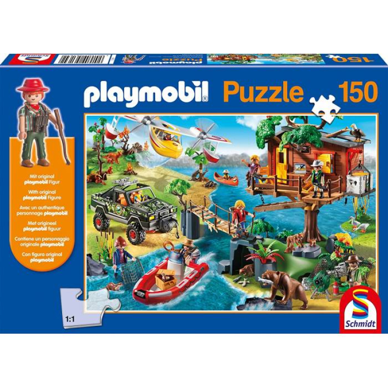 Παζλ Playmobil Δεντρόσπιτο και φιγούρα 150τεμ.