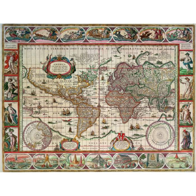 Παζλ Ravensburger Ιστορικός Χάρτης 2000 τεμ