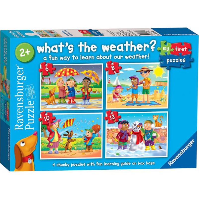 Παζλ Ravensburger Τα πρώτα μου παζλ 4 εποχές 6/8/10/12 τεμ.