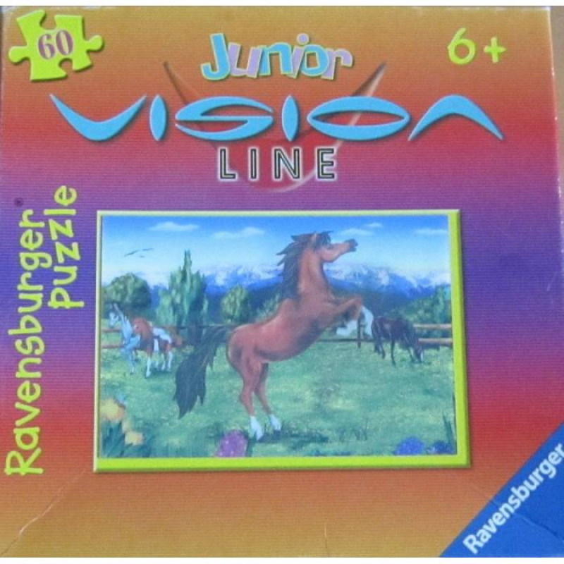 Παζλ Ravensburger Vision Ατίθασο άλογο 60τεμ
