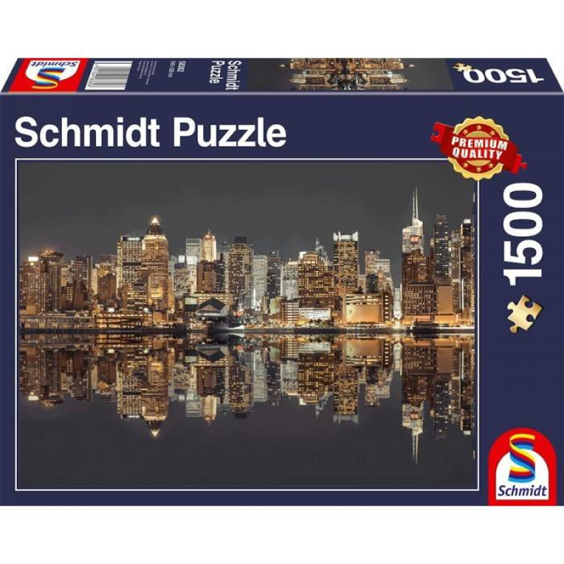 Παζλ Schmidt New York Skyline at Night 1500τεμ.