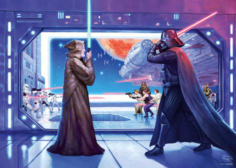 Παζλ Schmidt Star Wars Obi 1000τεμ.