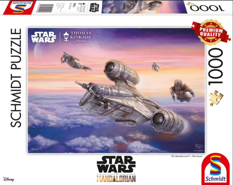 Παζλ Schmidt Star Wars The Mandalorian The Escort 1000τεμ. 59954