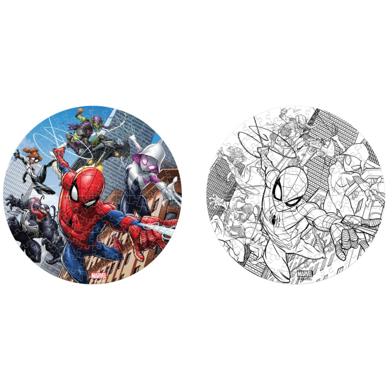 Παζλ στρόγγυλο Spiderman 150τεμ.