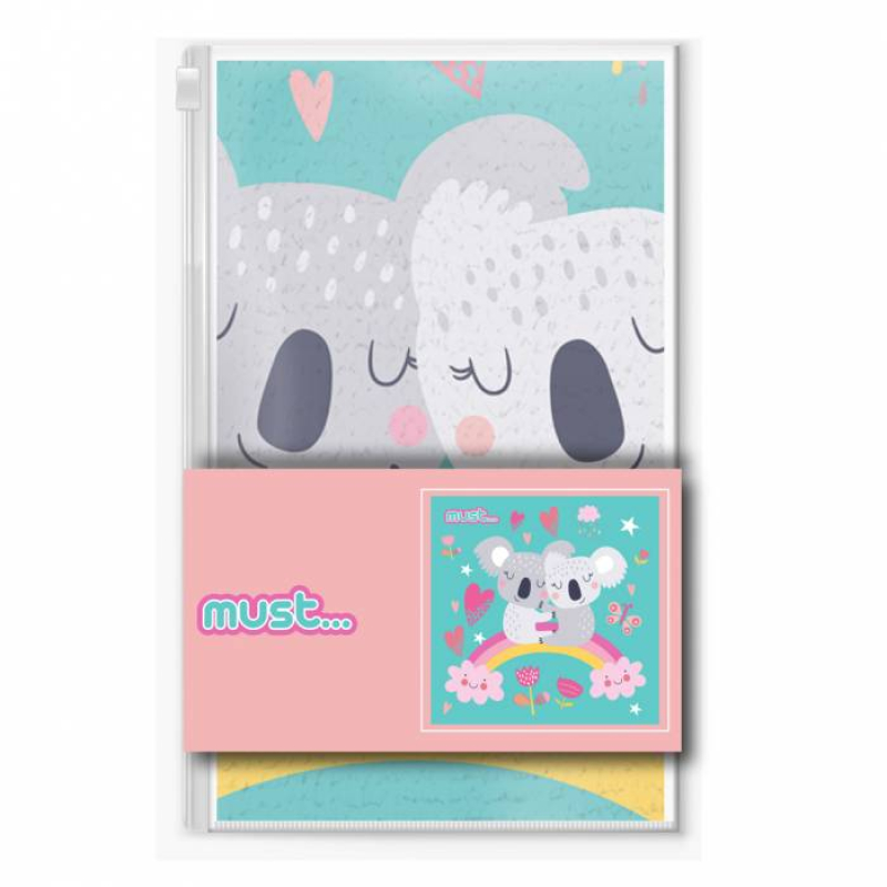 Πετσέτα Must σε τσαντάκι PVC 30x30cm 0584295