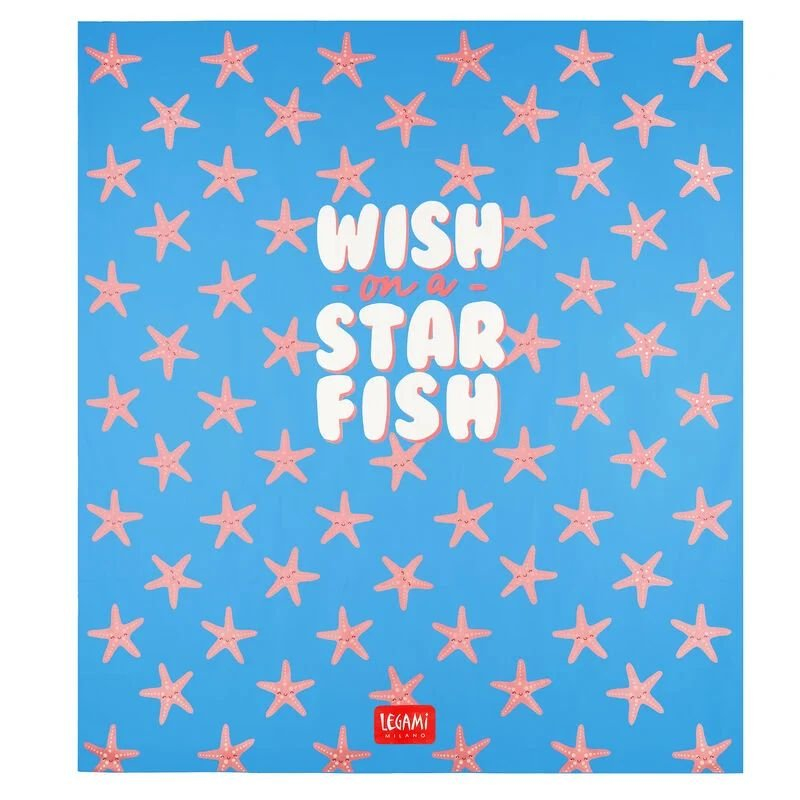 Πετσέτα θαλάσσης Legami διπλή Starfish BTM0005 200 x175cm