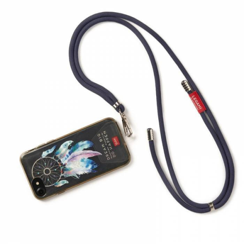 Phone Lanyard Legami Blue Navy