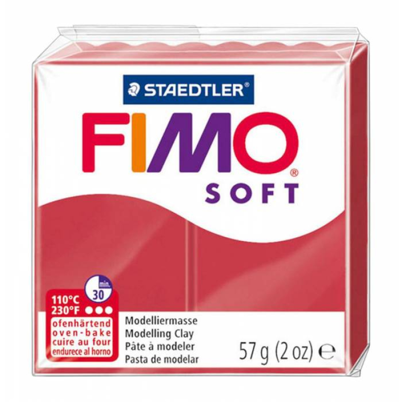 Πηλός Staedtler Fimo Cherry Red 57gr