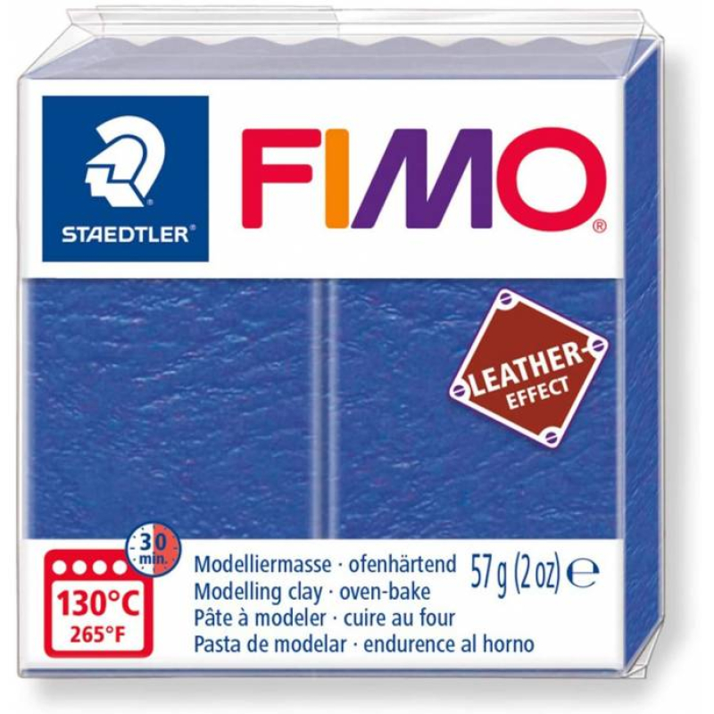 Πηλός Staedtler Fimo Leather Indigo 309 57gr
