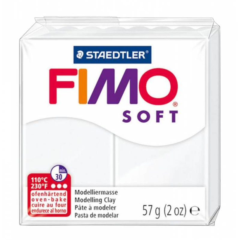 Πηλός Staedtler Fimo White 57gr