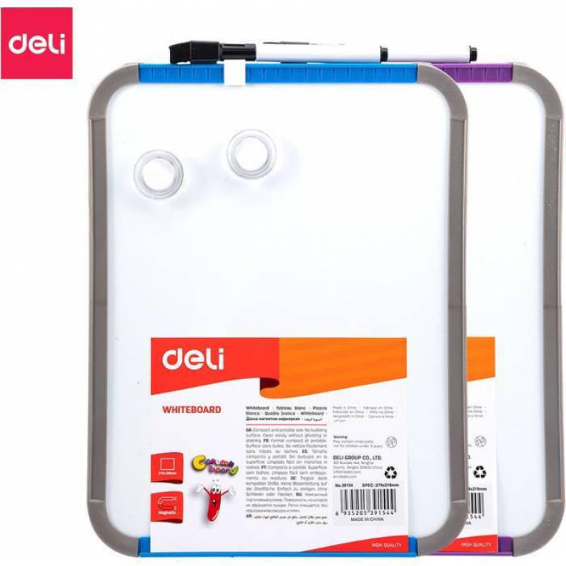 Πίνακας μαρκαδόρου μαγνητικός Deli κρεμαστός 21.6x27.6cm