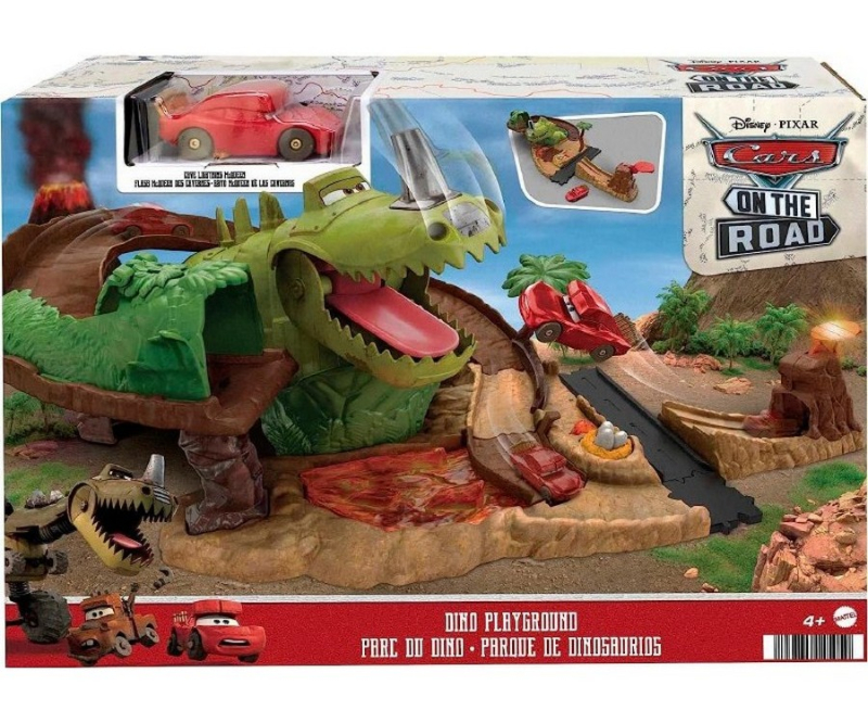 Πίστα Mattel Disney Cars On the Road - Dino Playground