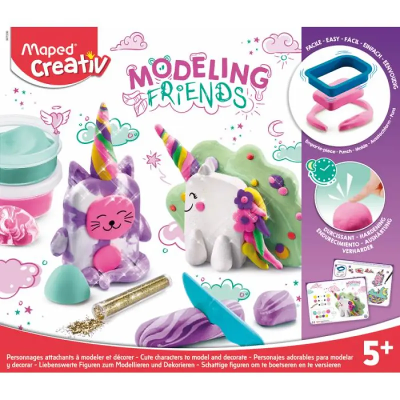 Πλαστοζυμαράκια Maped Creative Μαγικά Ζωάκια