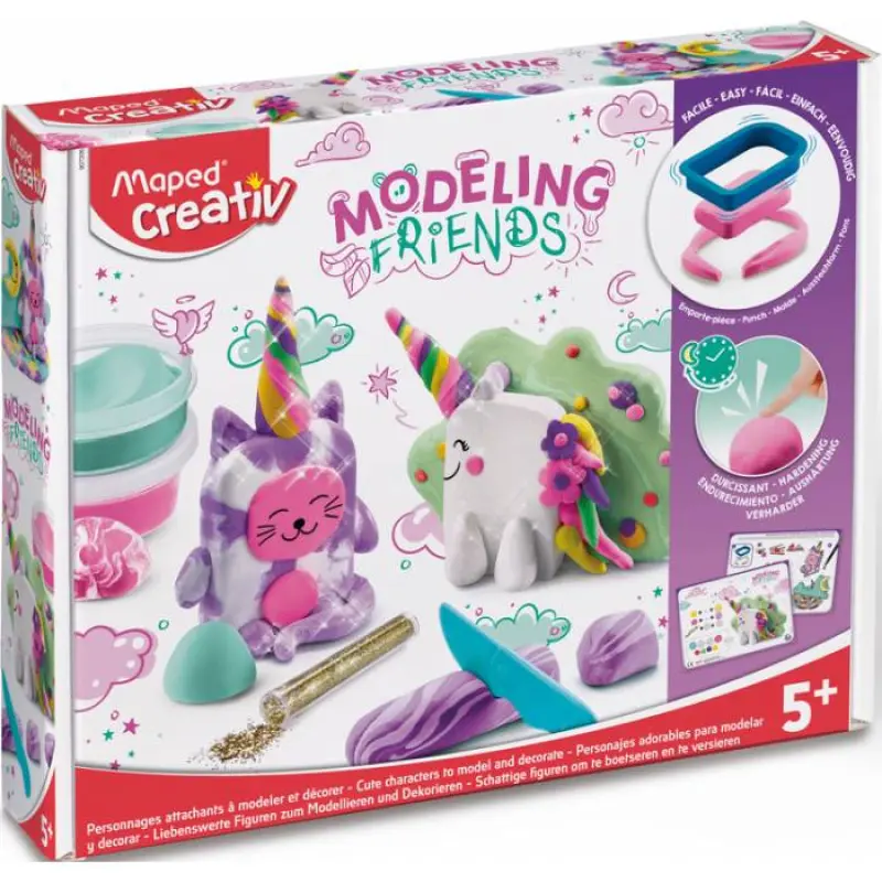 Πλαστοζυμαράκια Maped Creative Μαγικά Ζωάκια