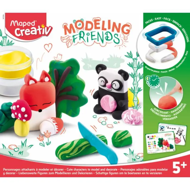 Πλαστοζυμαράκια Maped Creative Χαριτωμένα Ζωάκια