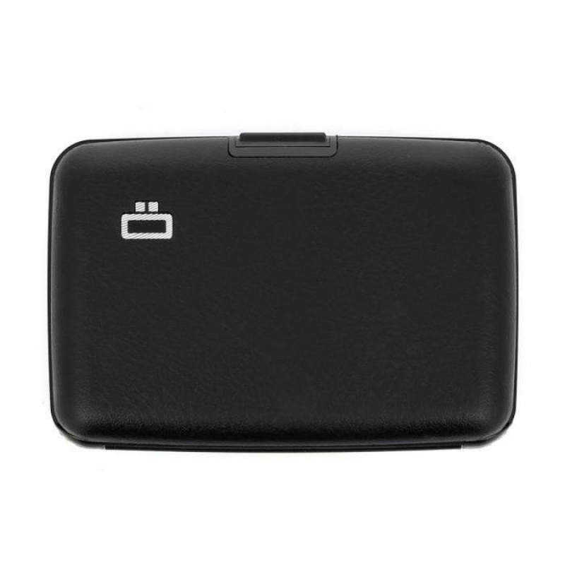 Πορτοφόλι αλουμινίου OGON Vegan Leather Black