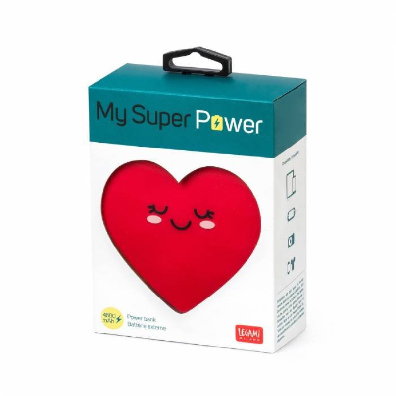 Power Bank Legami Heart 4800mAh POW0020