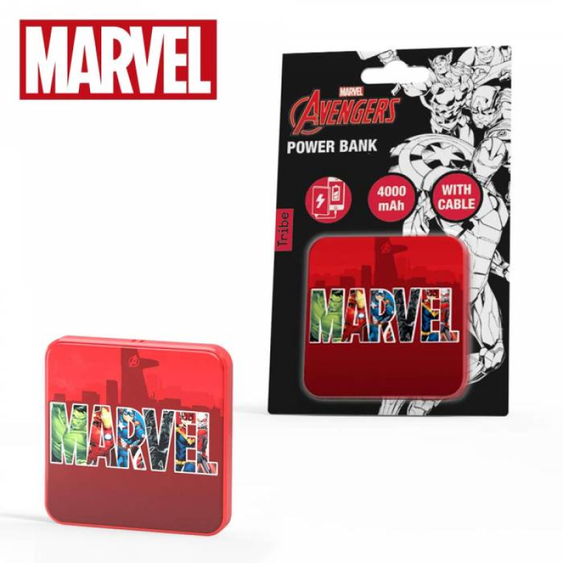 Power Bank Tribe 4000mAh Marvel 406.73375