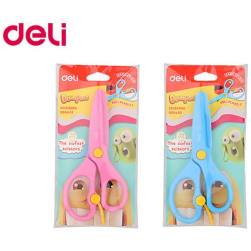 Ψαλίδι Deli 13cm για μικρά παιδιά   2 χρώματα