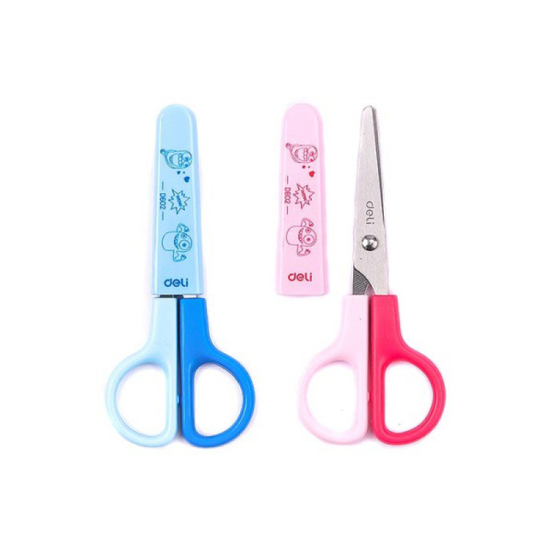 Ψαλίδι Deli Bumpees 12.1cm παιδικό 2 χρώματα