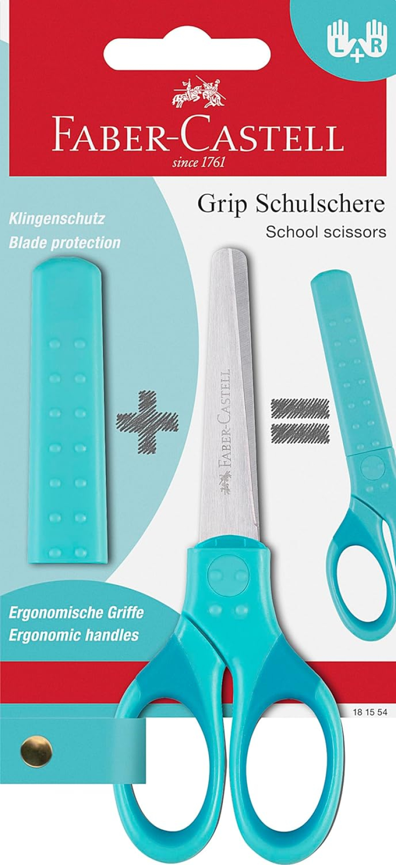 Ψαλίδι Faber Castell Grip Turquoise