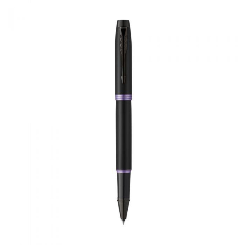 Rollerball Parker IM Acromatic Amethyst Purple Vibrant Ring BT