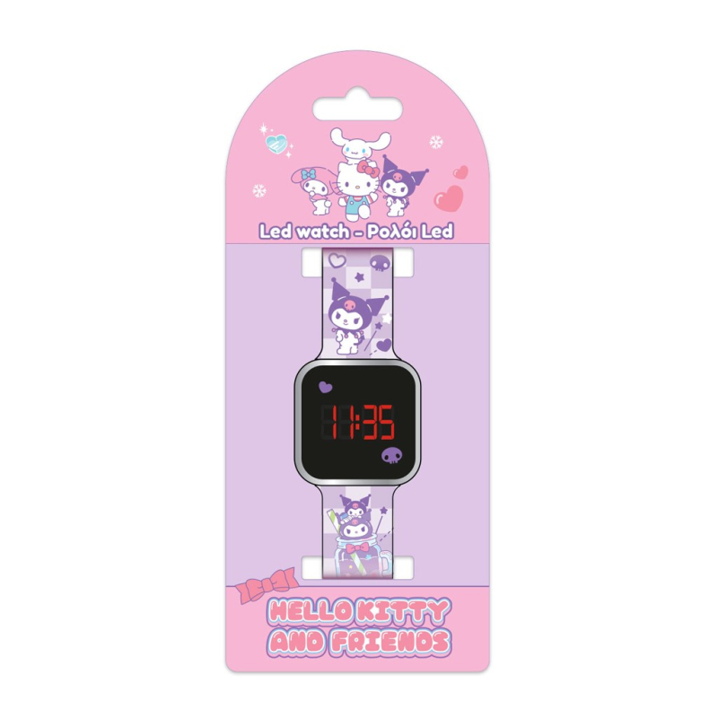 Ρολόι Led Kuromi