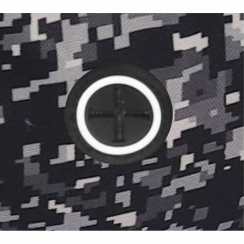 Σακίδιο πλάτης Must Monochrome Pixel Army rPET Ασπρόμαυρη 0584330