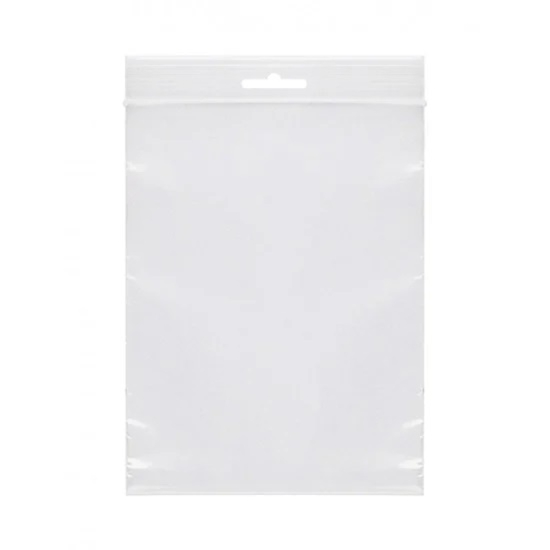 Σακουλάκια ασφαλείας με zip 18cm πλάτος x 25cm ύψος 100 τεμ