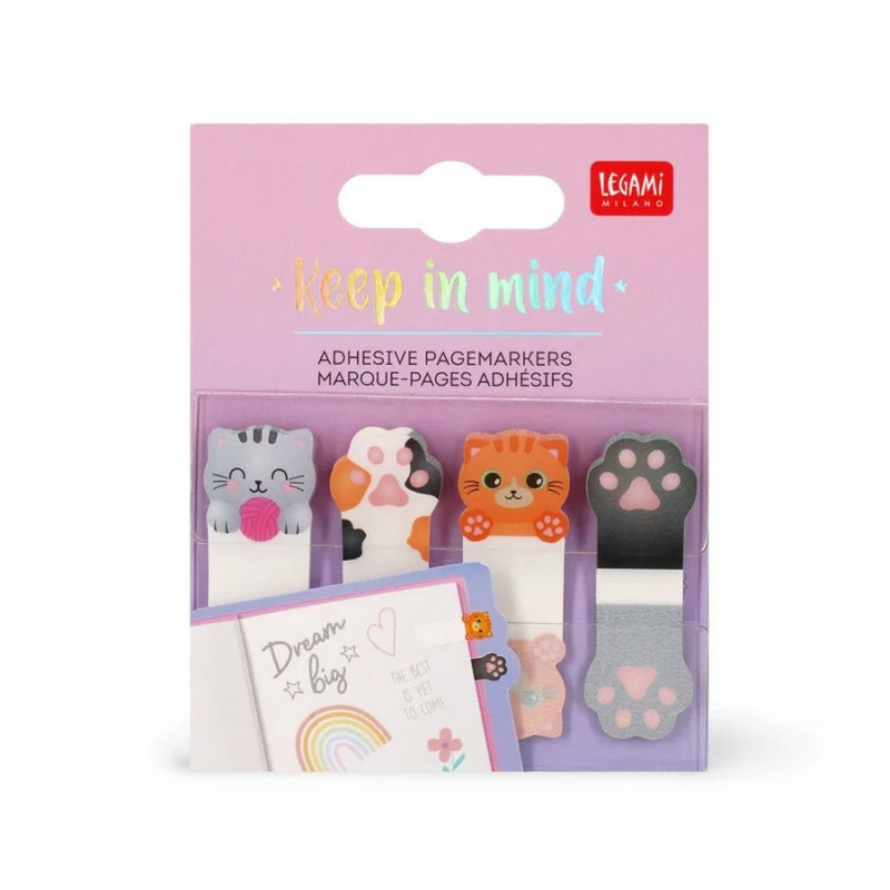 Σελιδοδείκτες αυτοκόλλητοι Legami Kitty