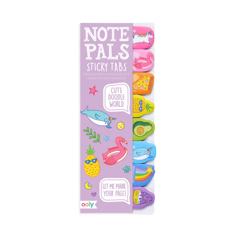 Σελιδοδείκτες Αυτοκόλλητοι Ooly Cute Doodle World