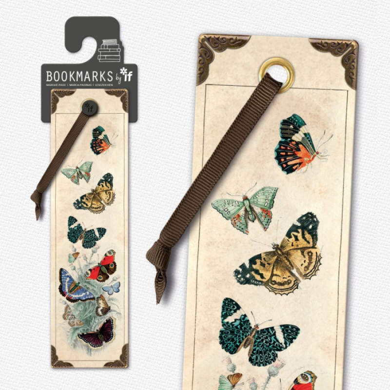 Σελιδοδείκτης if Vintage Butterflies