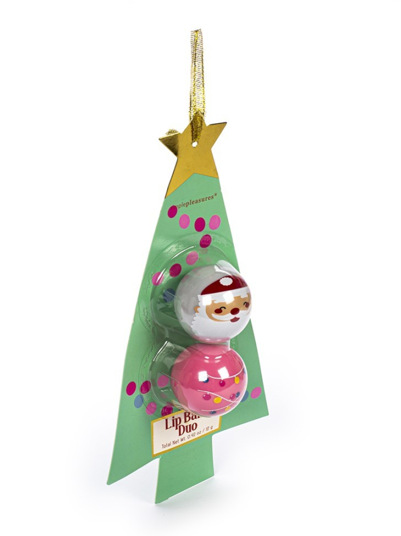 Σετ 2 τεμ Lip balm Tri-Coastal Santa 6gr