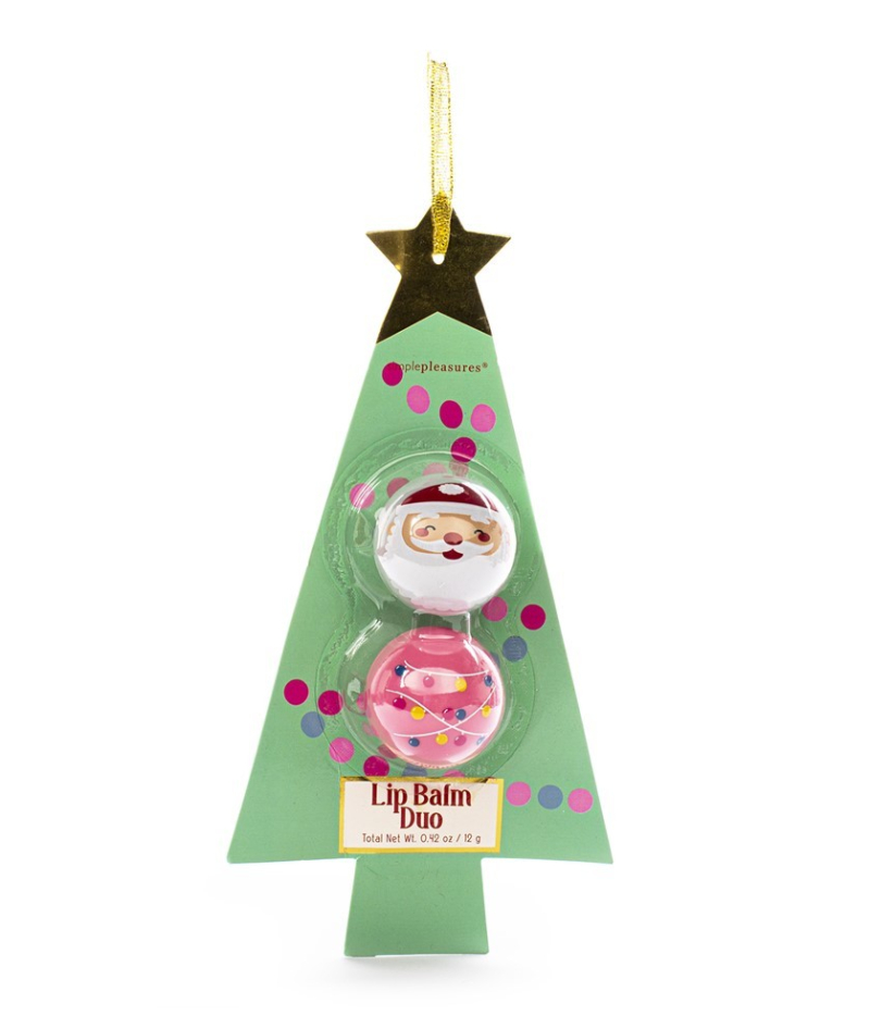 Σετ 2 τεμ Lip balm Tri-Coastal Santa 6gr