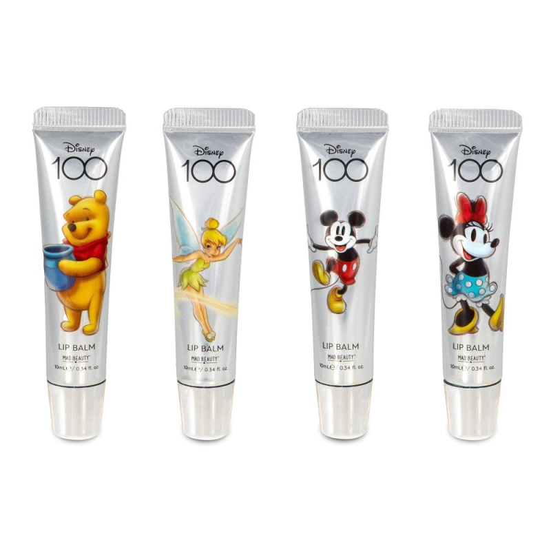 Σετ 4 lip balm Mad Beauty D100  2x1,5g