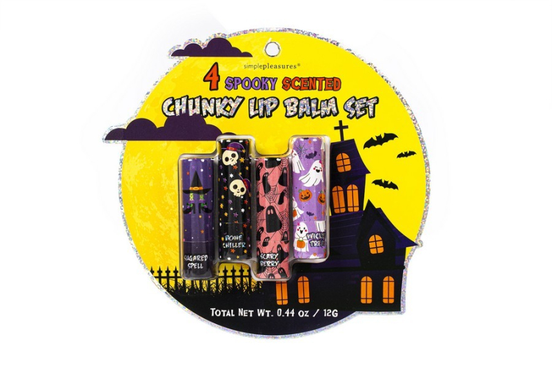 Σετ Lip βalm Tri-Coastal Haunted House 4 τεμ