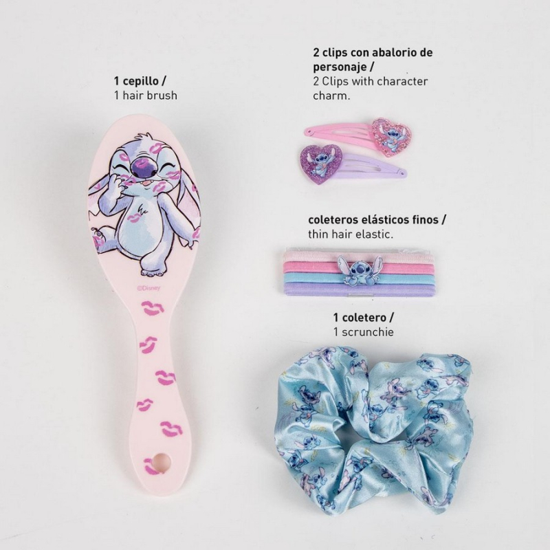 Σετ αξεσουάρ μαλλιών Stitch 5τεμ.