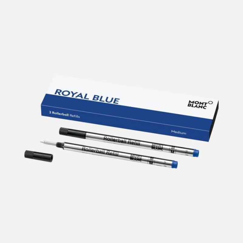 Σετ ανταλλακτικά Mont Blanc Rollerball Royal Blue M 2 τεμ