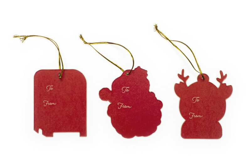 Σετ gift tag Tri-Coastal Reindeer 6 τεμ