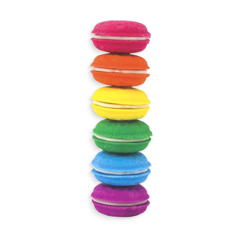 Σετ γόμες Macaron Vanilla Scented 6 τεμ