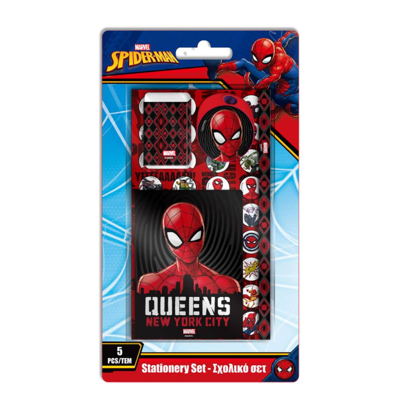 Σετ γραφικών Spiderman 5τεμ.