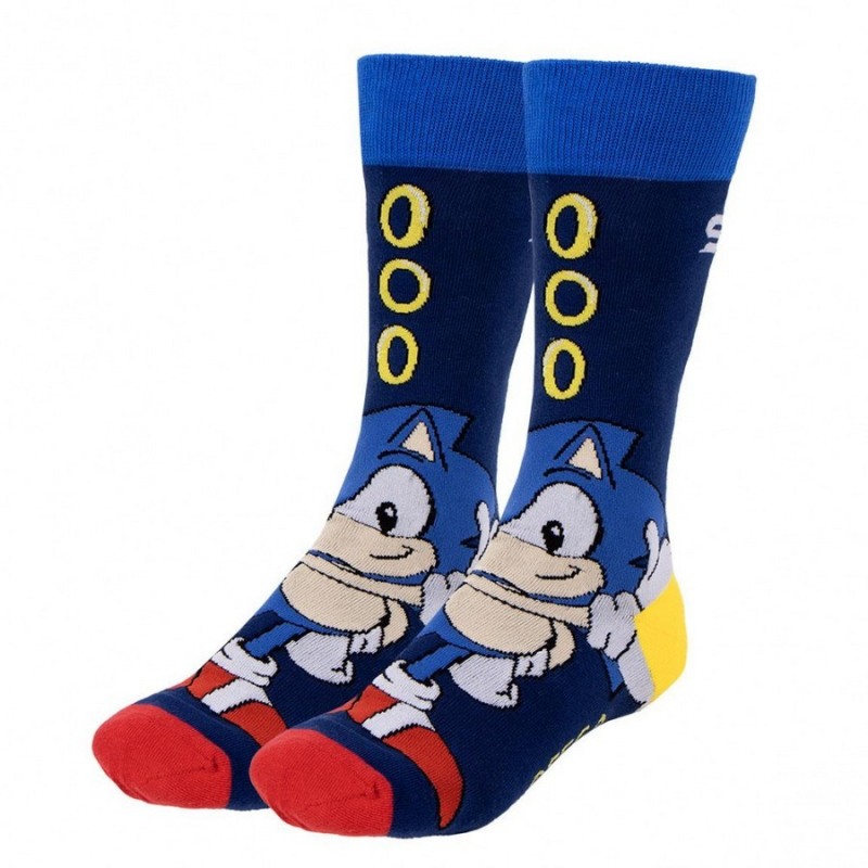 Σετ κάλτσες Sonic 3τεμ. 36-41 size