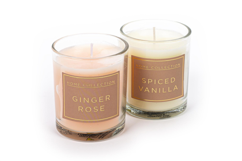 Σετ κεριά Tri-Coastal 2τεμ. spiced vanilla - ginger rose 226g