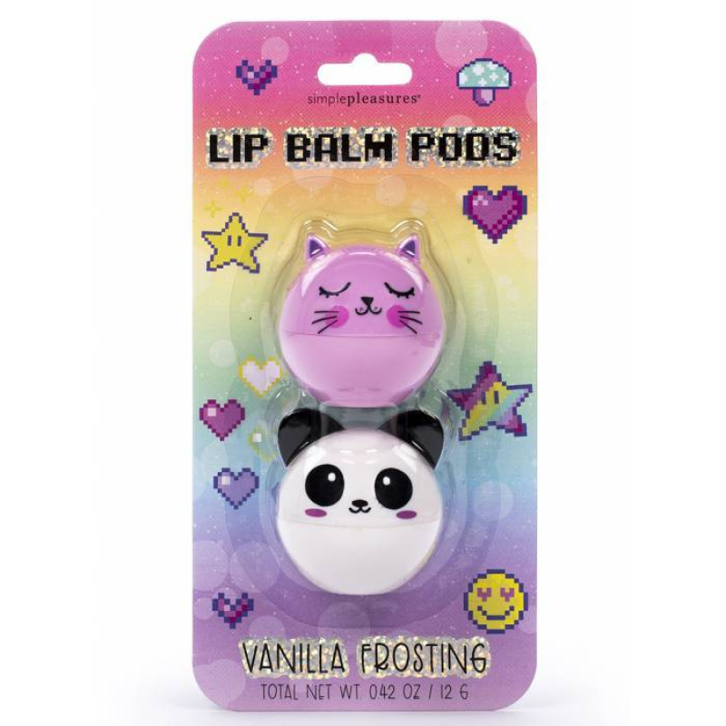 Σετ Lip balm Tri-Coastal Panda 6gr 2τεμ