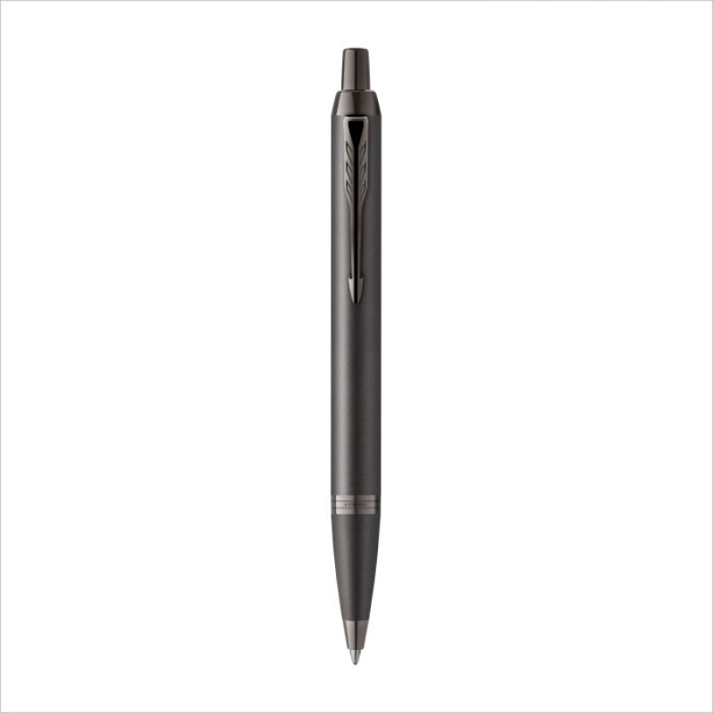Σετ Parker IM Monochrome Titanium Ballpoint με σημειωματάριο