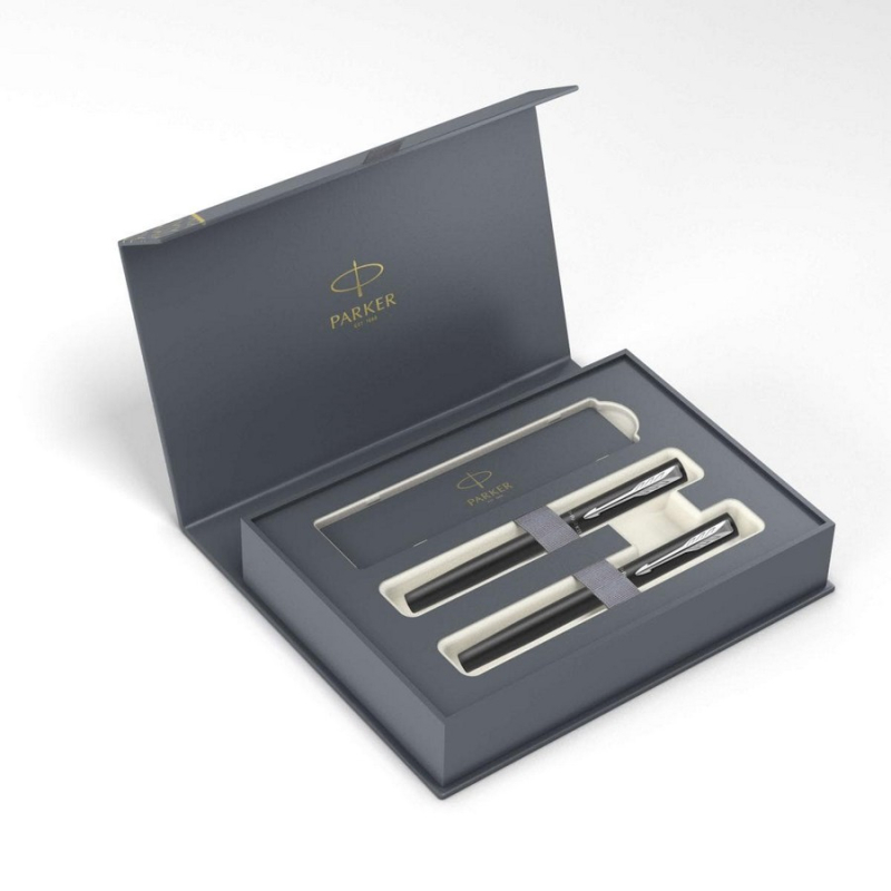 Σετ Parker Vector XL Black CT Πένα & Rollerball