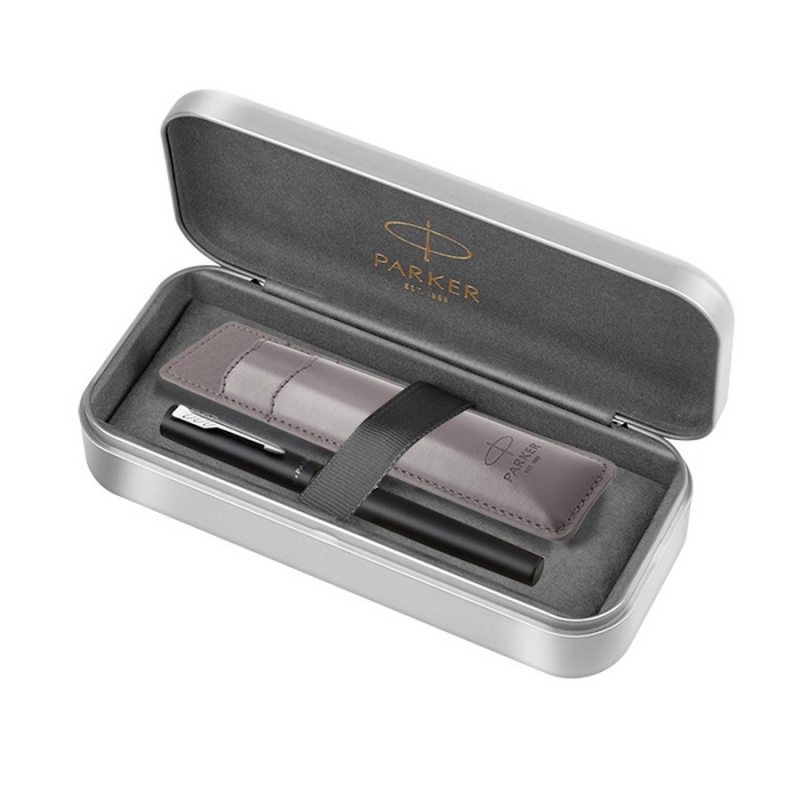 Σετ Parker Vector XL Black CT Rollerball με θήκη δώρο